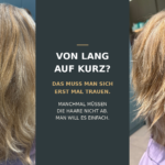 Kurzer blonder Damenhaarschnitt nach deutlicher Typveränderung bei Kempf Friseure Aschaffenburg